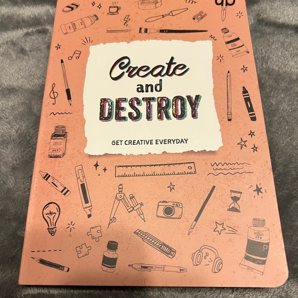 Peach Creative Notebook